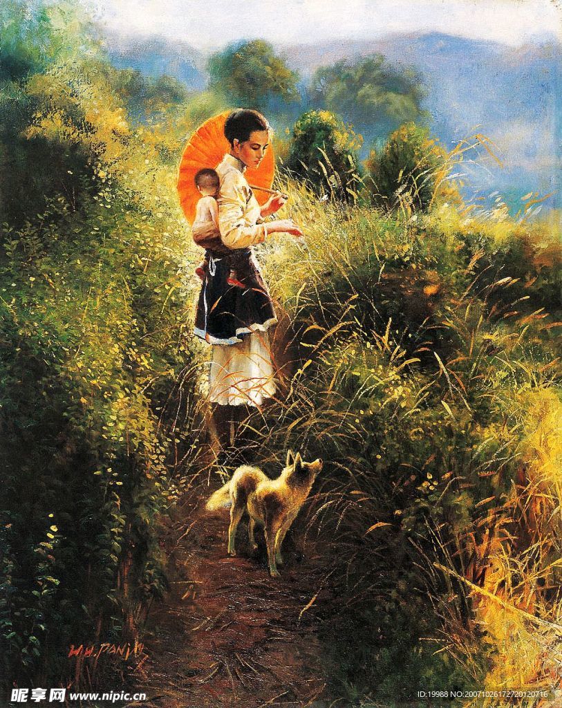 油畫