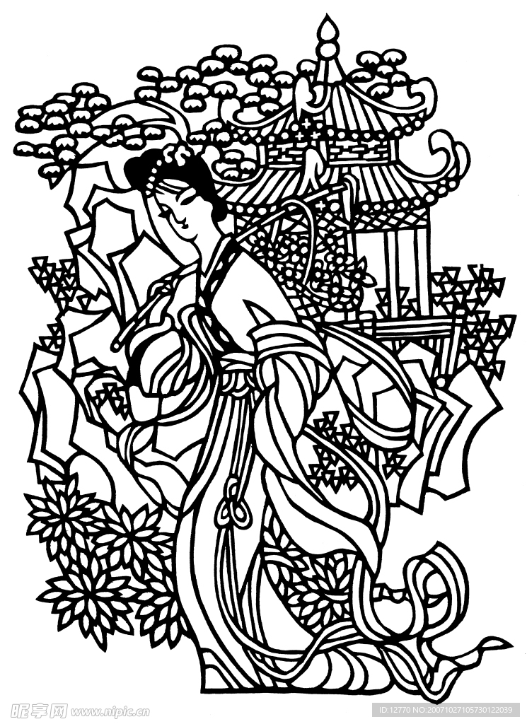 矢量傳統(tǒng)圖案