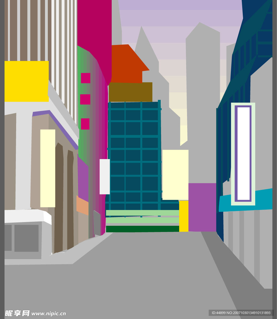 無人街道