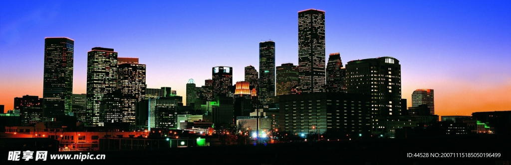 超寬屏夜景