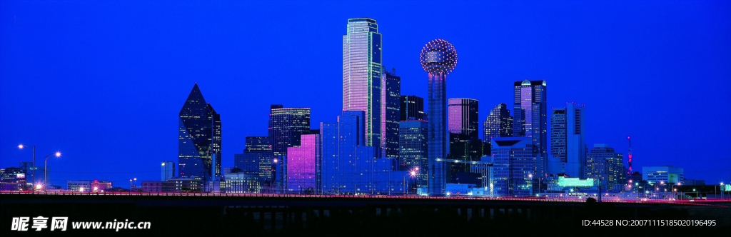 超寬屏夜景