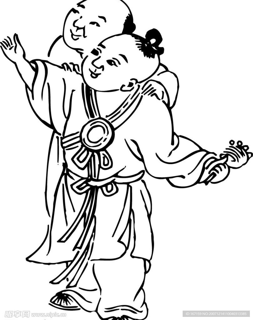 彩色花紋圖案(003)