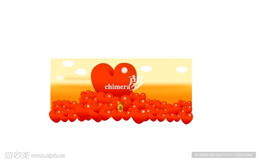 矢量卡通背景插圖38