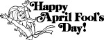 happy april 英文字母