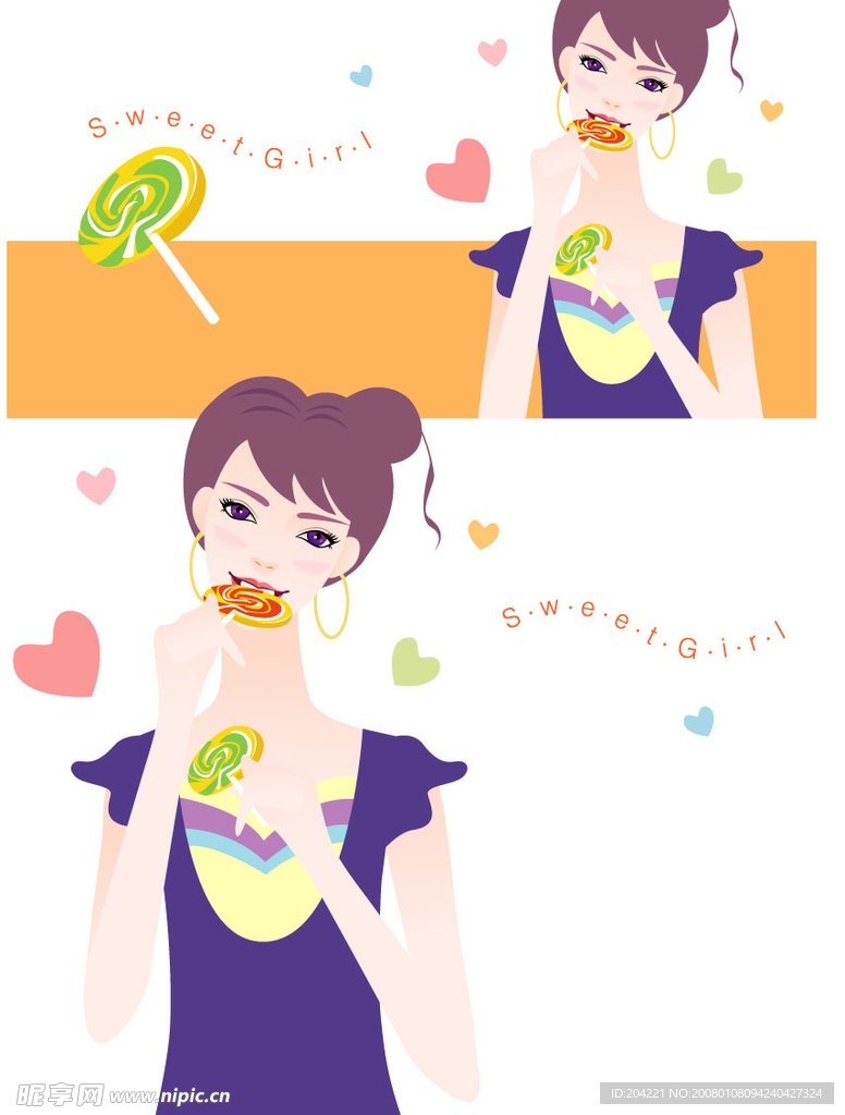 女性人物 066