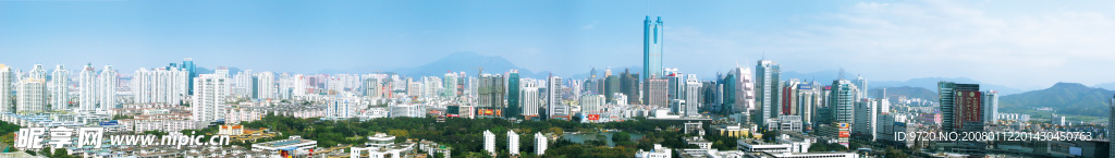 深圳全景圖