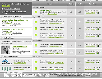 Template Monster系列(5894)