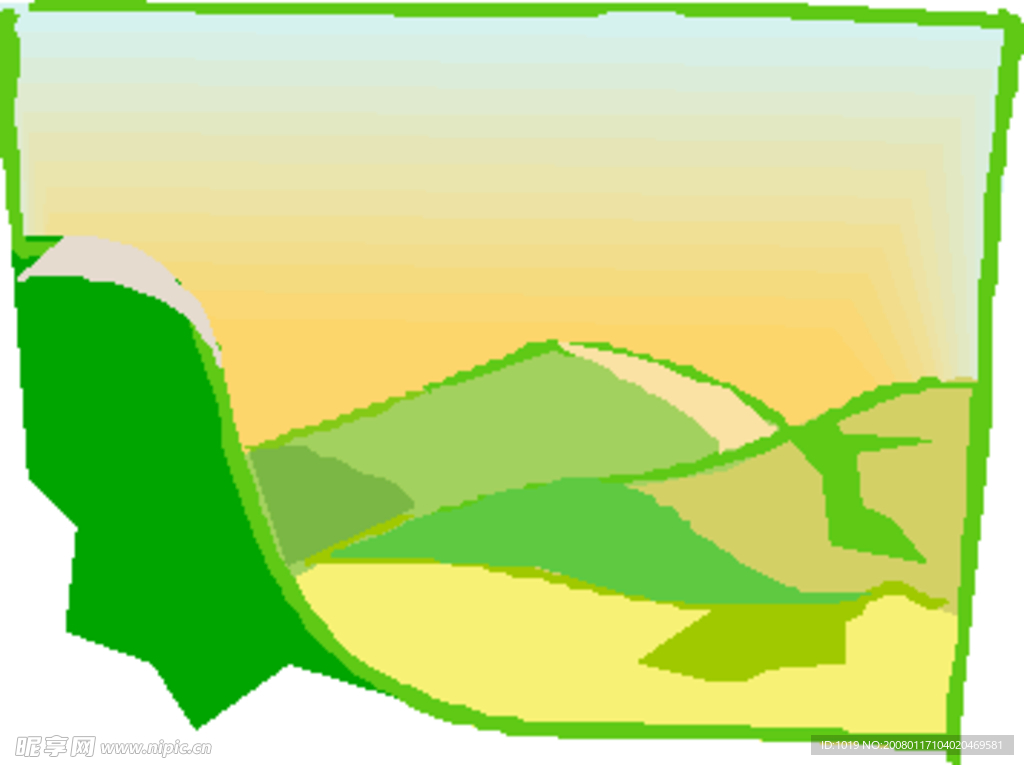 矢量世界名勝