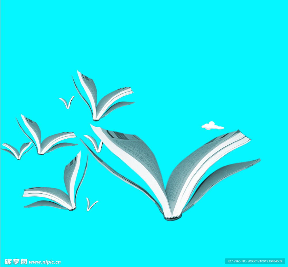 會飛的書