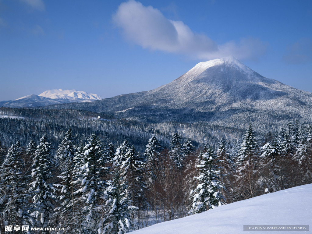 雪山風景