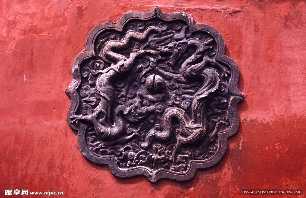 中國雕刻圖片素材