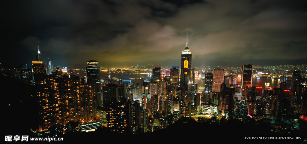 珠海城市風景，珠海夜景