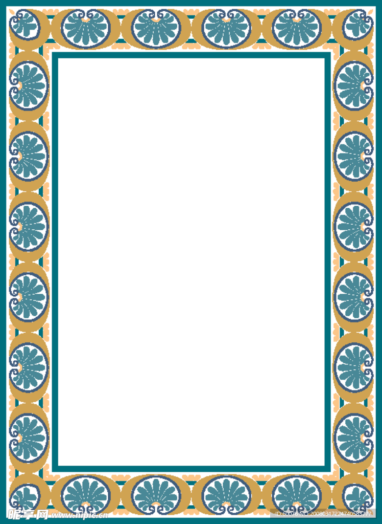 矢量古典邊框 花邊 花紋