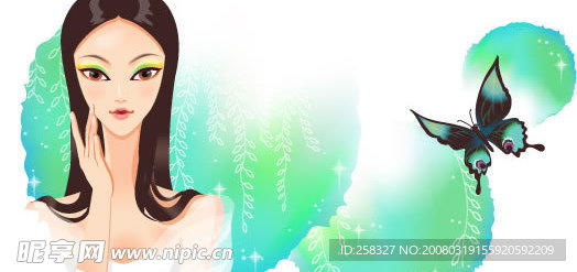 矢量時(shí)尚美女23