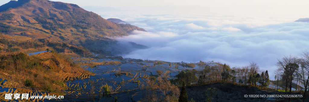 山間田園風(fēng)景