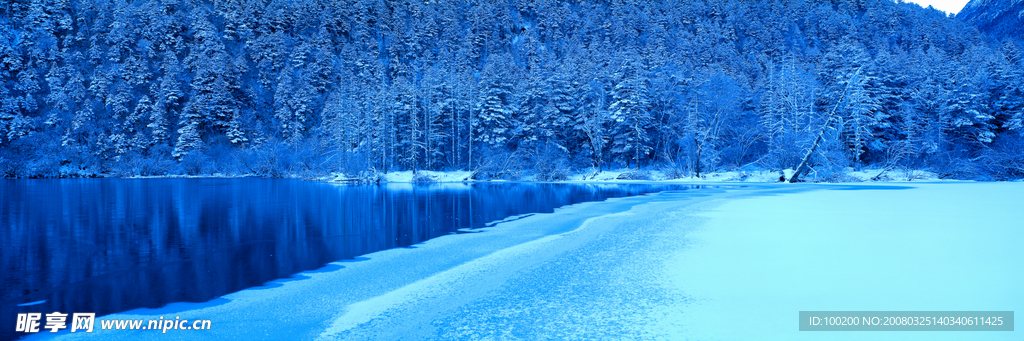 冬天雪景