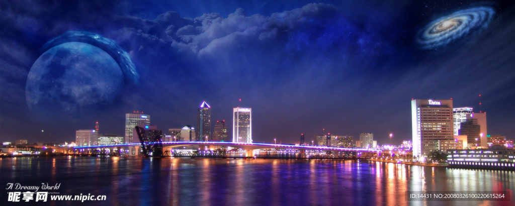高清城市夜景
