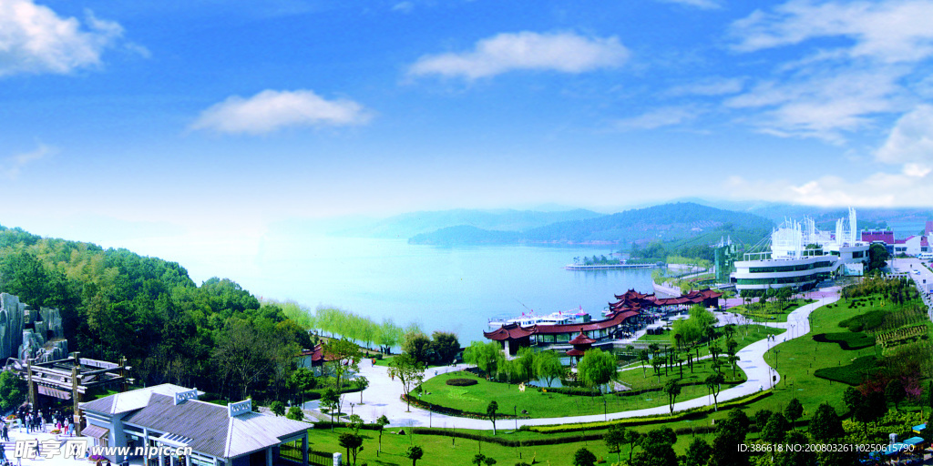 天目湖山水園