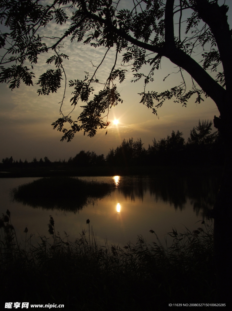 夕陽(yáng)西下