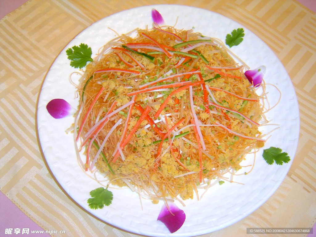 桂花炒粉絲