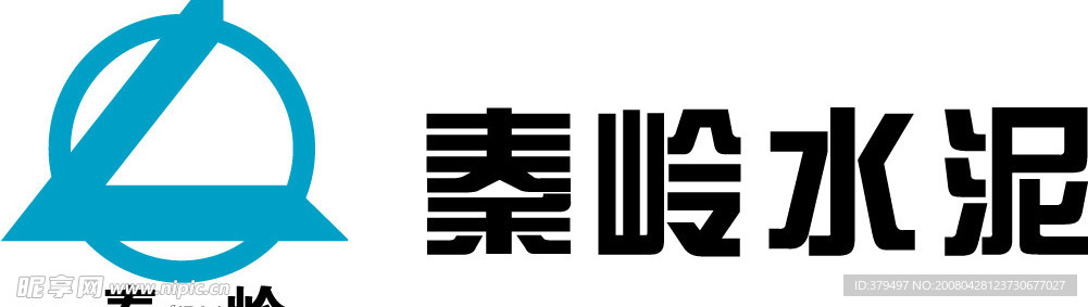 秦嶺水泥標志