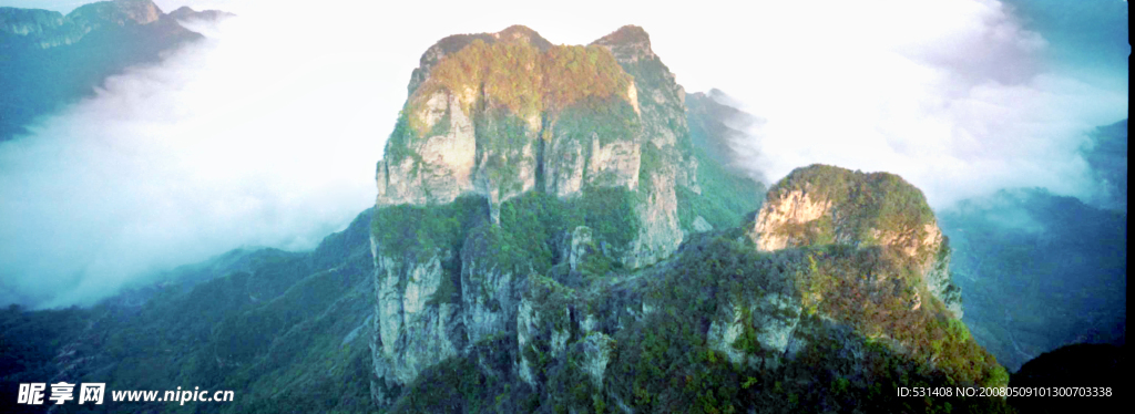 山西 自然 風光 王莽嶺 景區