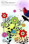 鸟和花