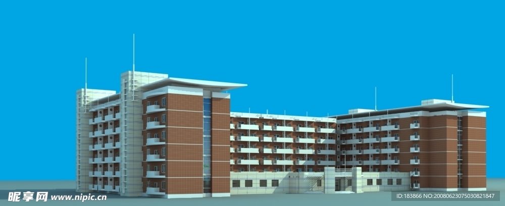 建筑  室外模型   (模型貼圖全)