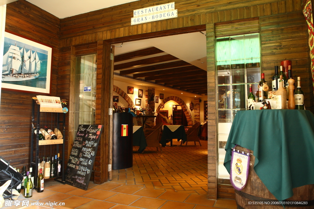 西班牙餐廳入口