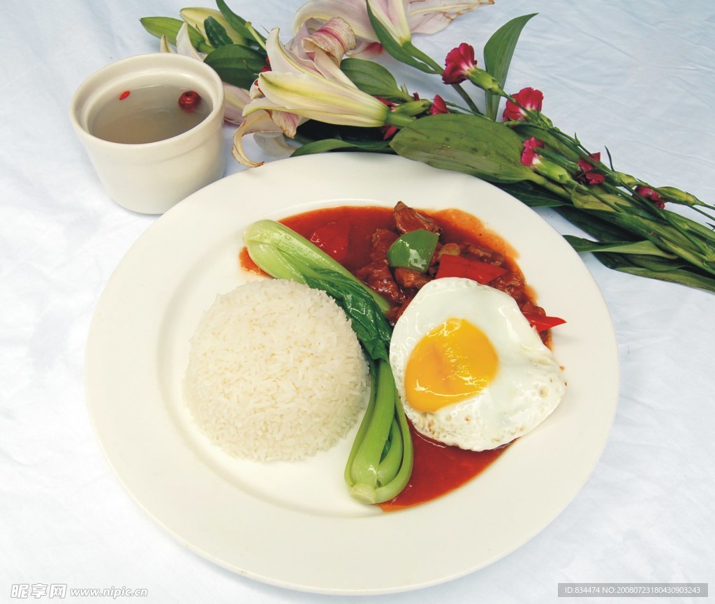 排骨套餐飯
