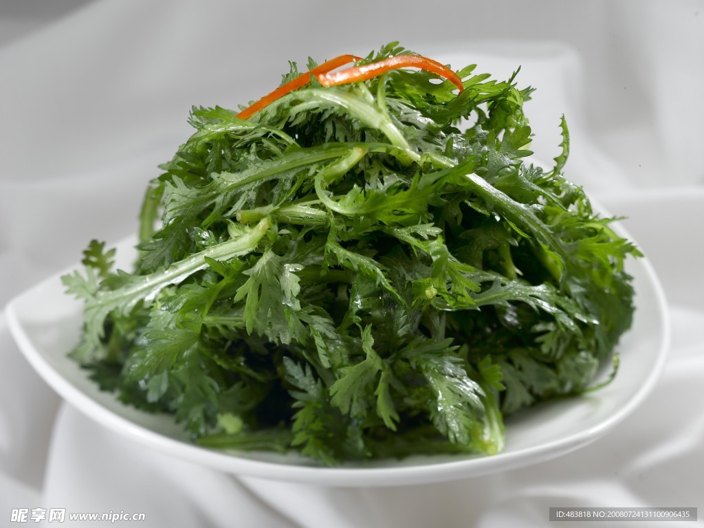 生拌茼蒿