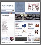 家具网络销售商城网页模板(全套版含动画)