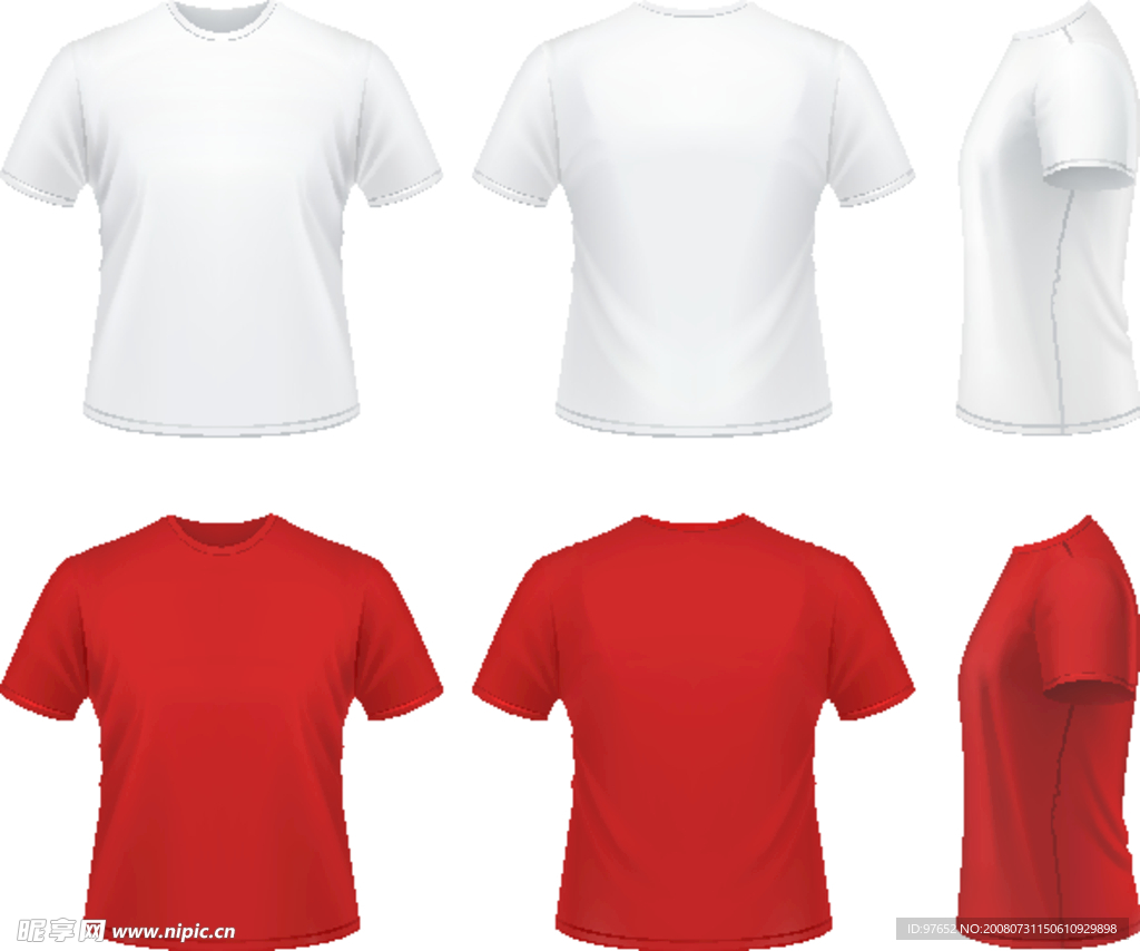 矢量Tshirt
