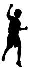 運(yùn)動(dòng)人物剪影