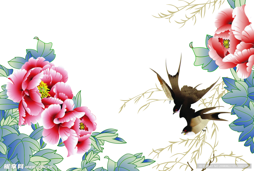 工筆花鳥