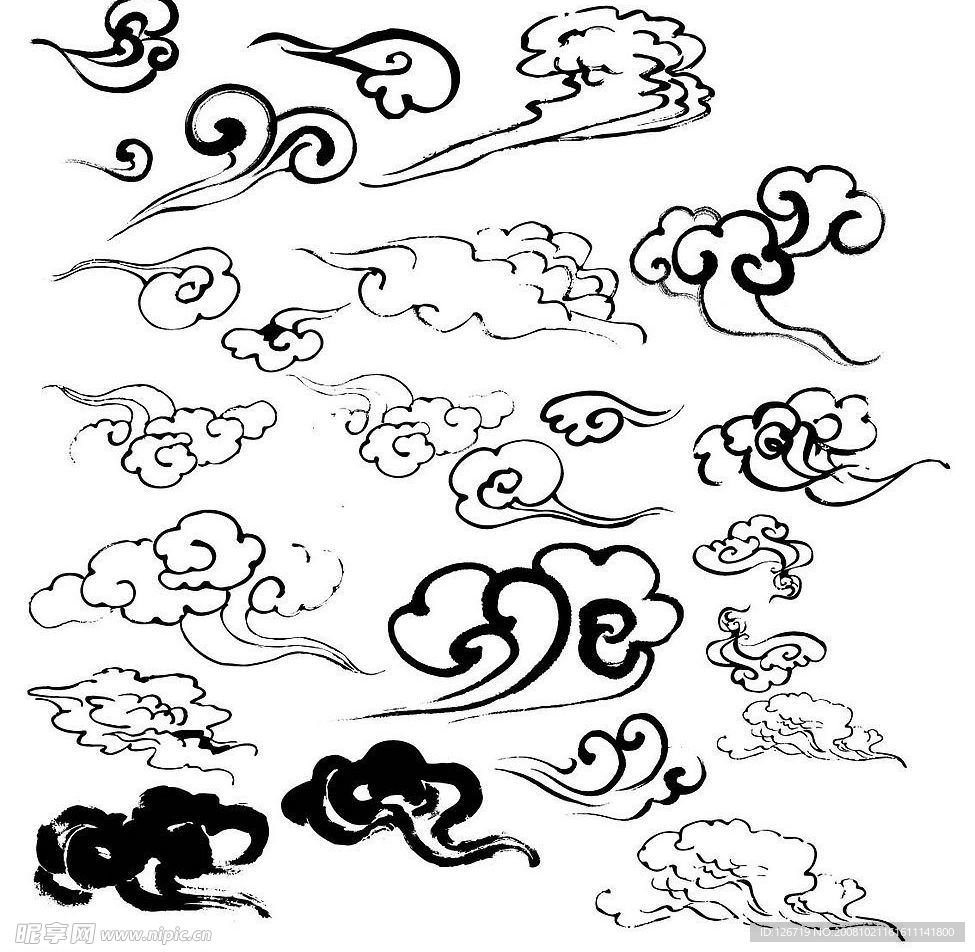 水墨祥云
