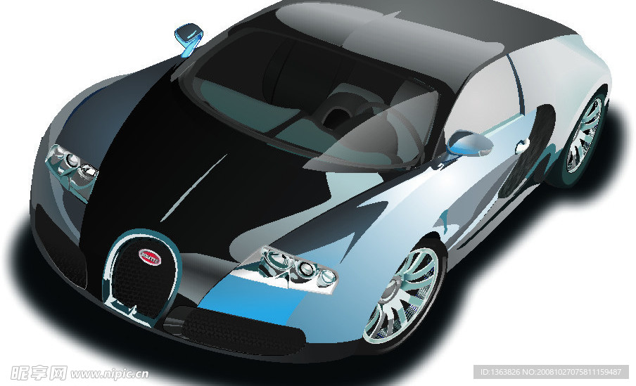Bugatti布加迪汽车素材
