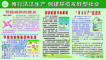 清潔生產展板