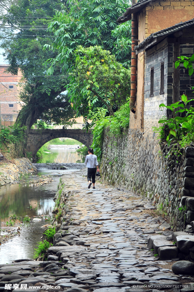 南靖土樓農(nóng)家小路