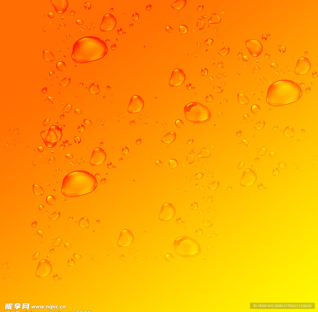 顏色水滴