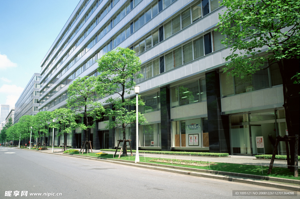 紐約建筑街道