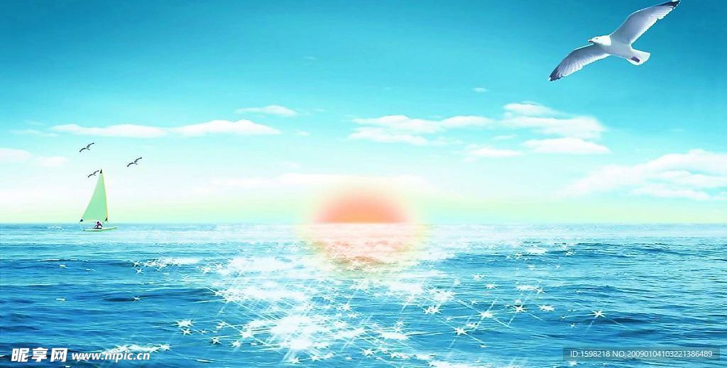 海洋墻畫