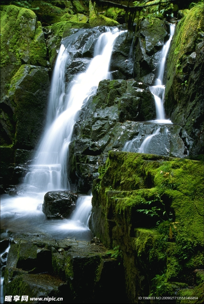 清澈山泉