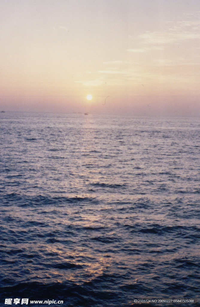 渤海日出