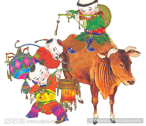 生肖牛素材
