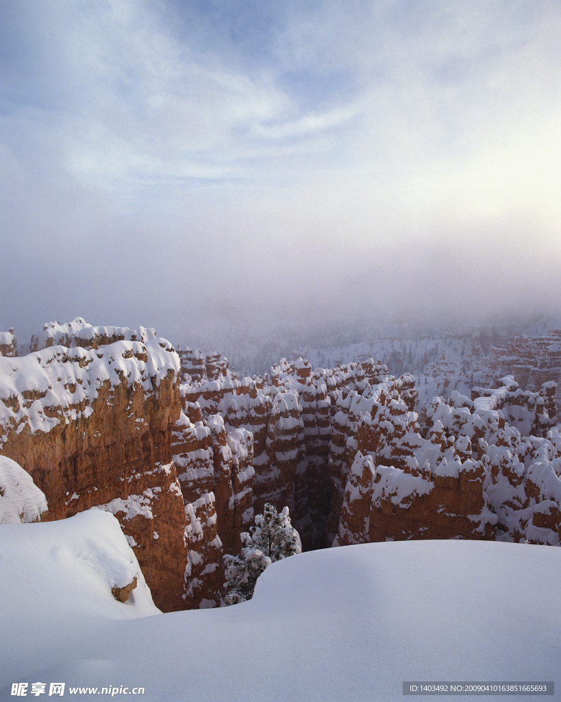 冬天雪景