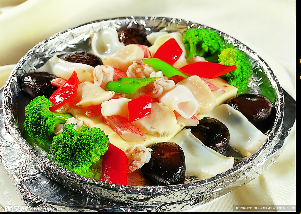 鐵板海鮮秘制豆腐