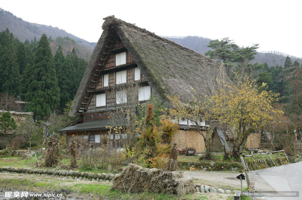 白川鄉與五箇山的合掌造村落