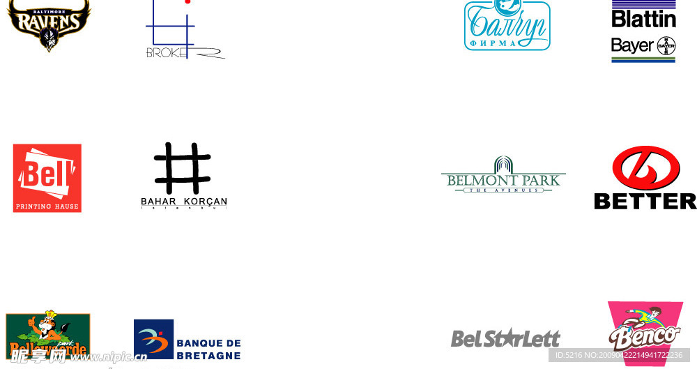 3500個(gè)世界著名logo