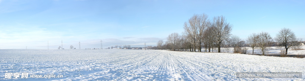 雪地風(fēng)景